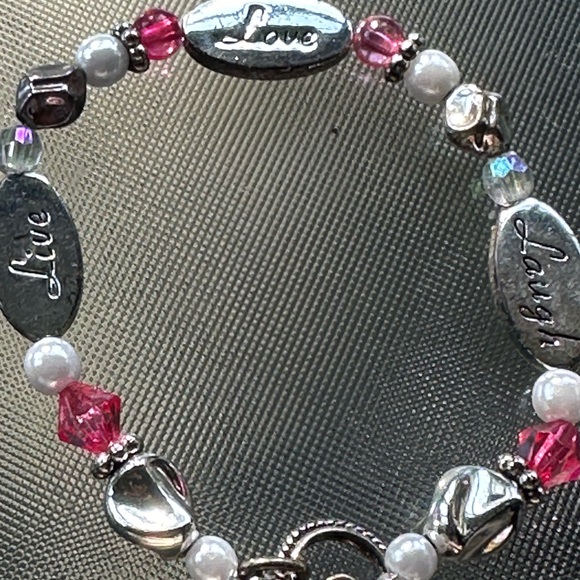 Charming Bracelet “Live, Love, Laugh” - Picture 3 of 6
